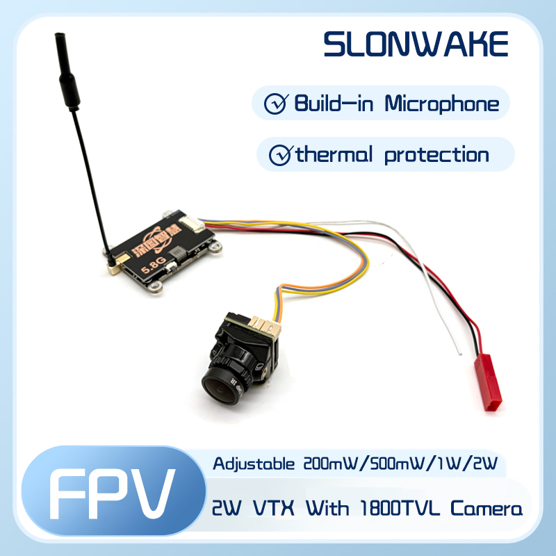 Nadajnik SLONWAKE 5.8G 56CH 2W – Drone Frame recenzja i cena
